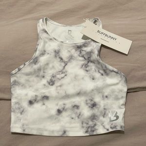 BuffBunny Marble Crop Top